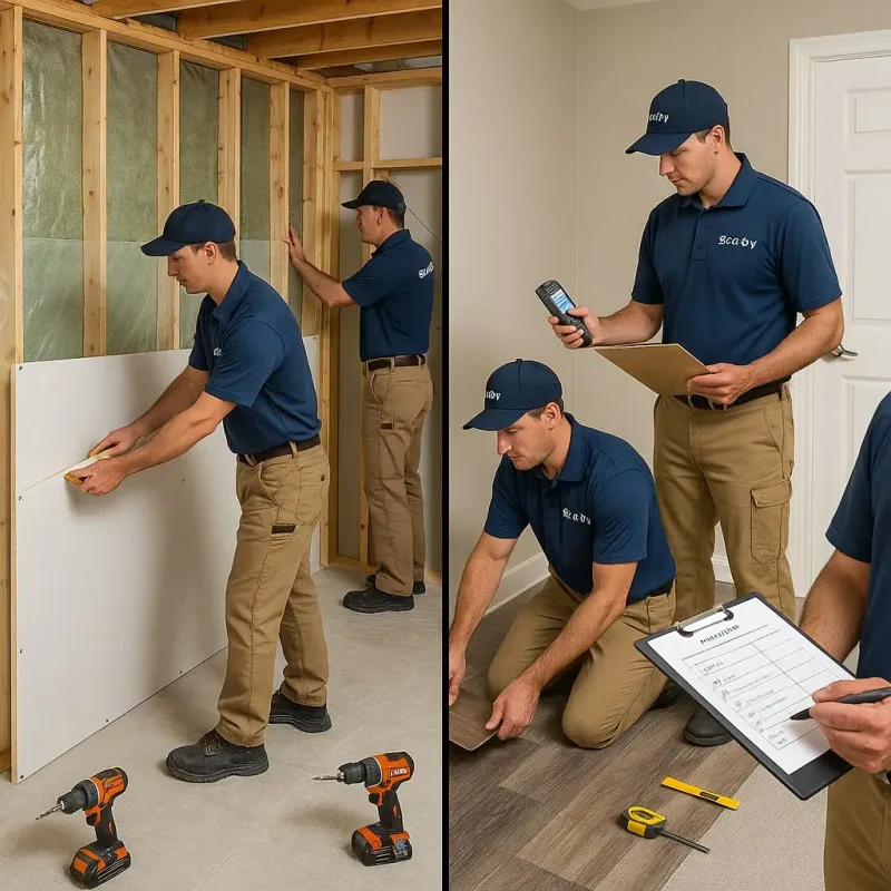 Repairs and Reconstruction process in Hickory Creek, TX